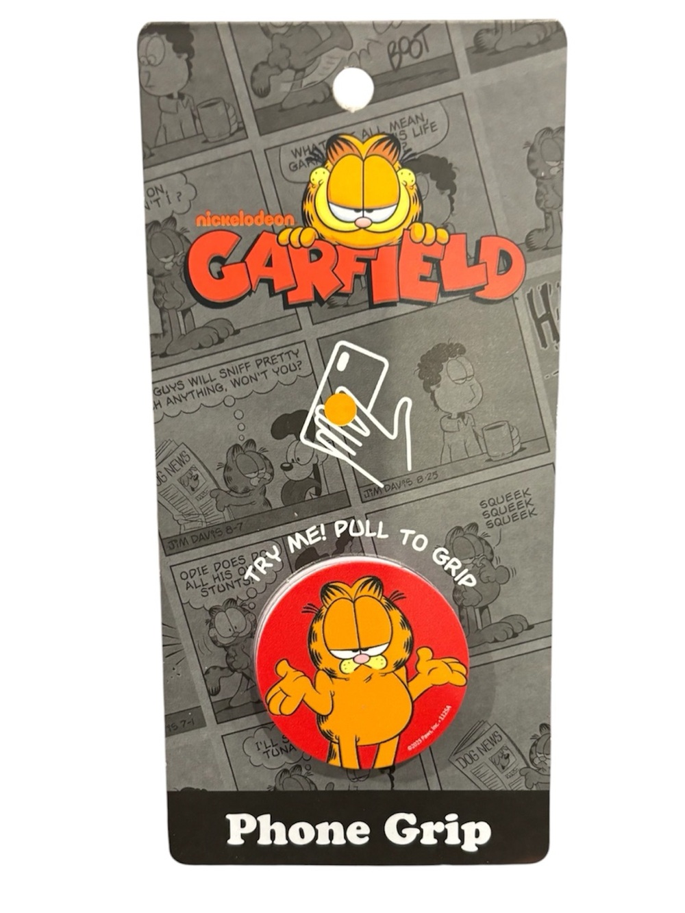 Garfield Red Phone Grip NEW